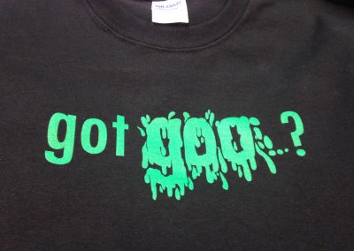 No Goo t-shirts custom shirts embroidery collared shirts business cards banners graphic design web design