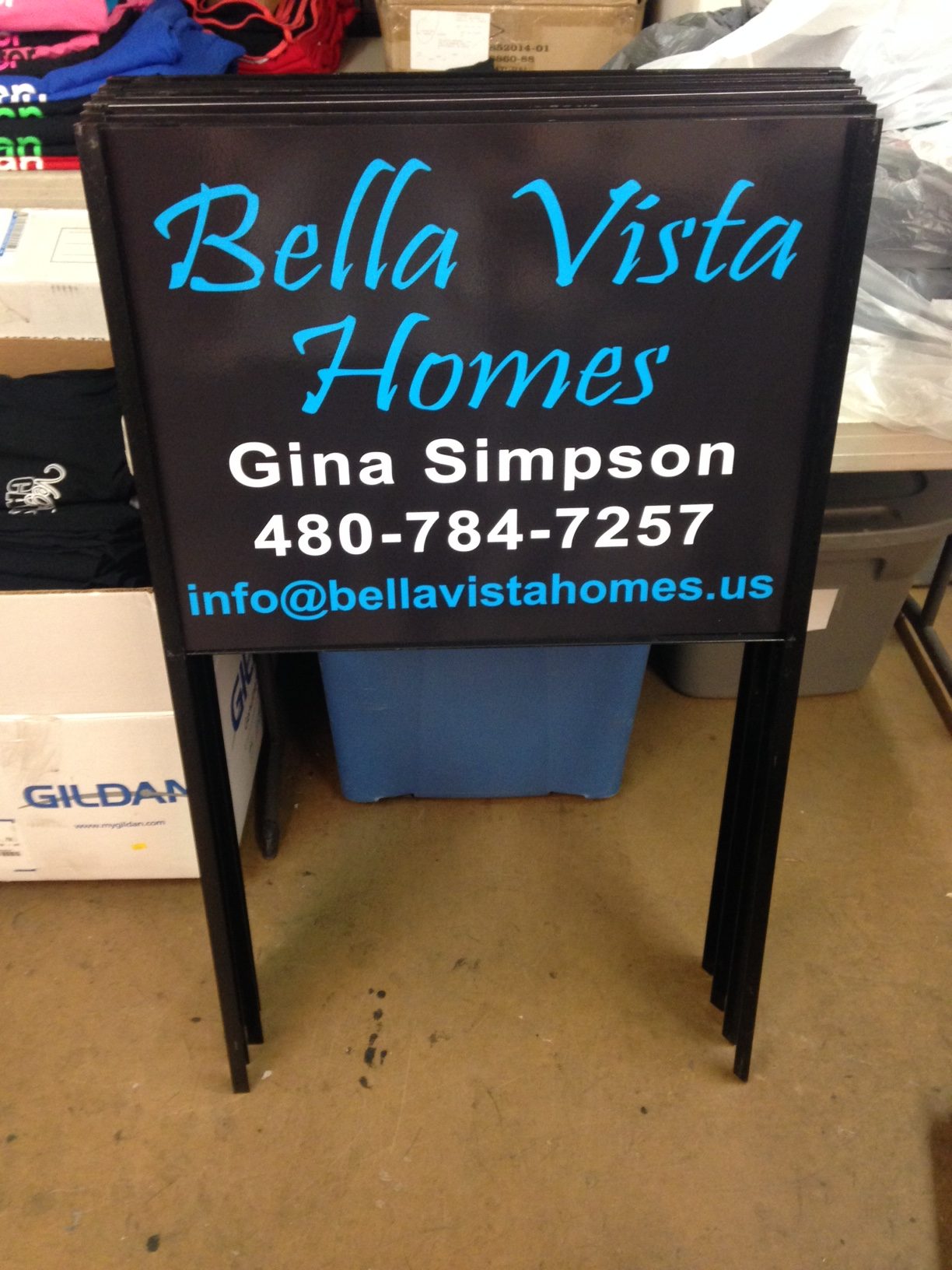 Bella Vista signs