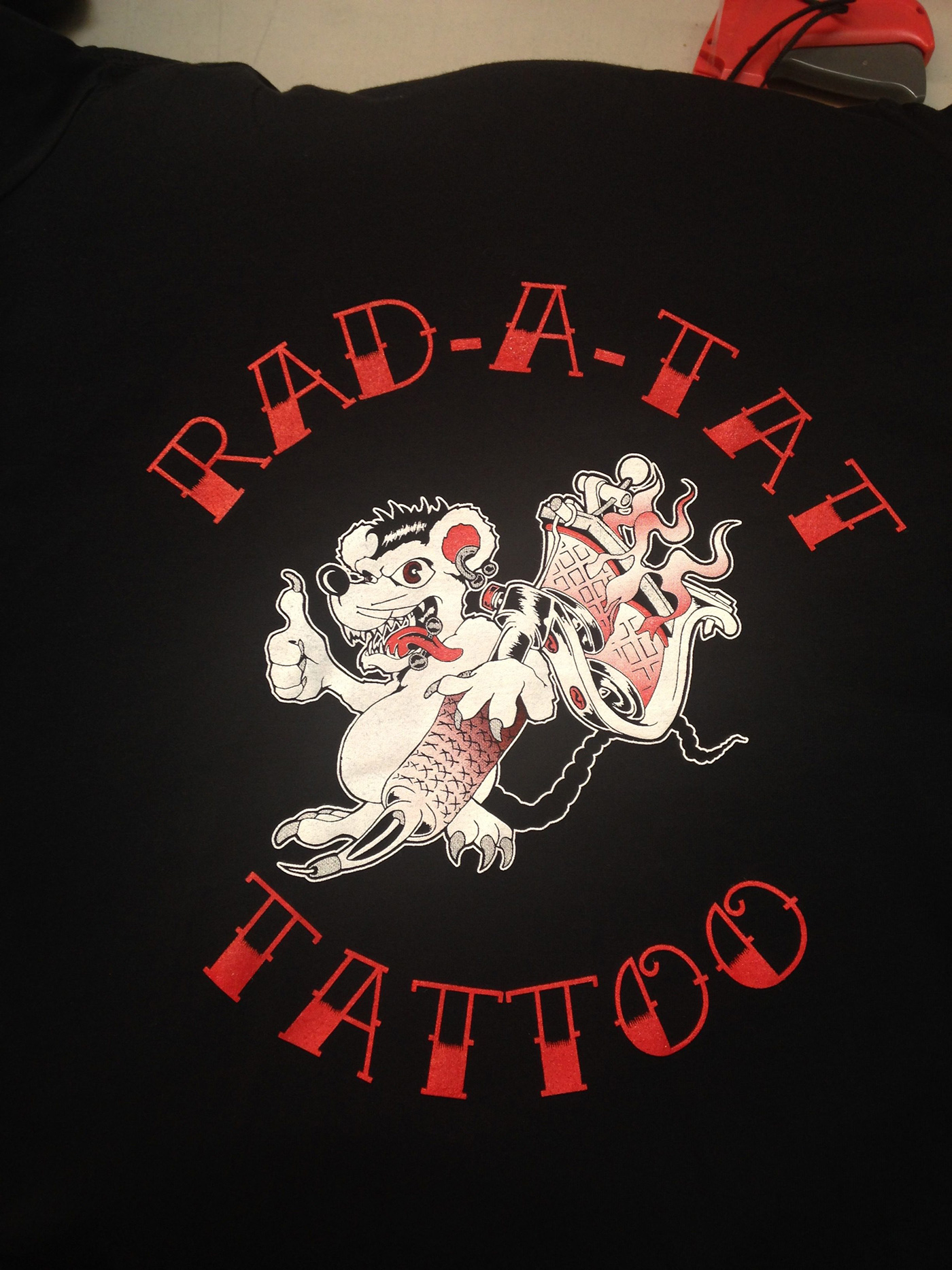 Rad-a-tat shirts